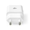 USB Wall Charger. 2,4 A, one output, USB type A 5V, 12W White