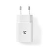 USB Wall Charger. 2,4 A, one output, USB type A 5V, 12W White