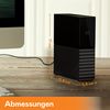 WD My Book 18TB USB 3.0 Desktop Hard Drive with Password Protection and Auto Backup Software
