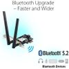Netkort Asus PCI-E WiFi-AX PCE-AX1800 BT5.2