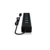 USB hub Icybox USB3-C 7P IB-HUB1700-C3 m/PSU