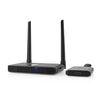 Wireless HDMI™ Transmitter. Wi-Fi 2400-5000 MHz 30 meters (line of sight). Maximum resolution: Full HD 1080p, 1.65 Gbps, IR Return function