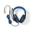 Gaming Combo Kit. 3-in-1. Headset, Mouse and Mouse Pad. Black / Blue