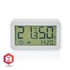 Nedis ZBSC30WT digital weather station White LCD Battery