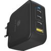 ICY BOX IB-PS1040-PD mobile device charger Universal Black AC Fast charging Indoor