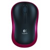 Logitech M185 Wireless 2.4GHz Mouse Red