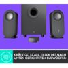 Hátalarar Logitech 2.1 Z407 Bluetooth Graphit