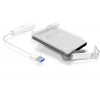 Hýsing 2,5 Icybox USB3 IB-AC703-U3 glær