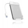 Hýsing 2,5 Icybox USB3 IB-AC703-U3 glær