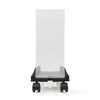 Computer PC stand on wheels black CSTD101BK