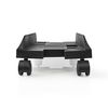 Computer PC stand on wheels black CSTD101BK