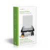 Computer PC stand on wheels black CSTD101BK