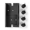 Computer PC stand on wheels black CSTD101BK