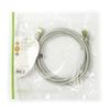 Cat 7 PiMF S/FTP Network Cable. RJ45 Male - RJ45 Male, 0.5 meter, Grey