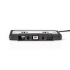 Cassette Adapter. 3.5 mm Male. Black