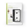 Cassette Adapter. 3.5 mm Male. Black