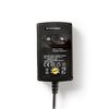 Universal AC Power Adapter. 3/4.5/6/7.5/9/12 VDC, 2.25 A, 27W