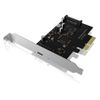 Stýrispjald Icybox PCIe USB3.2C 2x2 IB-PCI1901-C32