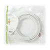 CAT6 UTP Network Cable RJ45 (8P8C) Male - RJ45 (8P8C) Male 5.00 meters White