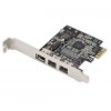 Stýrispjald Dawicontrol Firewire 800 PCI-E DCFW800