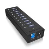 10 Port USB 3.0 Hub with USB charge port Icybox IB-AC6110