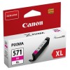 Blekhylki Canon CLI-571M XL rautt