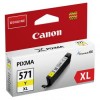 Blekhylki Canon CLI-571Y XL gult