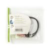 Stereo Audio Cable 3.5 mm Male - 2x 3.5 mm Female 0.20 meters