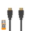Nedis CVGL34050BK05 HDMI cable 0.5 m HDMI Type A (Standard) Black