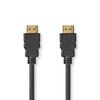 Nedis CVGL34050BK05 HDMI cable 0.5 m HDMI Type A (Standard) Black