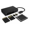 Icybox IB-CR401-C3 External USB 3.0 Multi Card Reader for SD/MicroSDXC