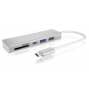 Kortalesari Icybox USB3-C/SD/MSD IB-HUB1413-CR hub