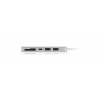 Cardreader including USB3.0 hub Icybox USB Type-C/SD/MicroSD IB-HUB1413-CR