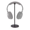 Headphones Stand, Aluminium Design, 98 x 276 mm Black