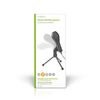 Wired Microphone. Nedis Dual Condenser with Tripod USB