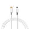 Apple Lightning Cable.  Apple Lightning 8-Pin Male - USB-C, 1.00 meter, White