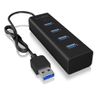 USB fjöltengi Icybox USB3 4P IB-HUB1409-U3 Mini