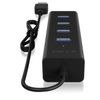 USB fjöltengi Icybox USB3 4P IB-HUB1409-U3 Mini