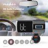 Car FM Transmitter. Bluetooth®, Bass Boost, MicroSD Card Slot, Hands-Free Calling, Voice Control, 3.0 A / 2.4 A