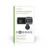 Car FM Transmitter. Bluetooth®, Bass Boost, MicroSD Card Slot, Hands-Free Calling, Voice Control, 3.0 A / 2.4 A