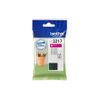 Brother ink cartridge. LC 3217M Magenta original ink cartridge yields 550 pages