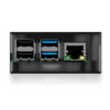 Raspberry Pi kassi Icybox Pi4 IB-RP108 BK