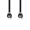 3.5 mm stereo audio cable. 3.5 mm male - 3.5 mm male 2.0 meter