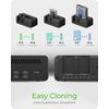 ICY BOX IB-2924MSCL-C31 storage drive docking station USB 3.2 Gen 2 (3.1 Gen 2) Type-C Black