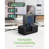 ICY BOX IB-2924MSCL-C31 storage drive docking station USB 3.2 Gen 2 (3.1 Gen 2) Type-C Black