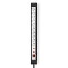Power strip 10x-plugs 3meter cord Black PRO SurgeProtected