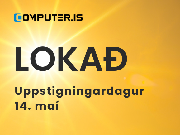 Lokað uppstigningardag 2026