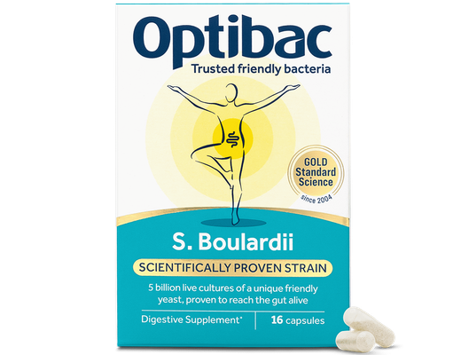 Optibac góðgerlar gegn niðurgangi, 16 hylki