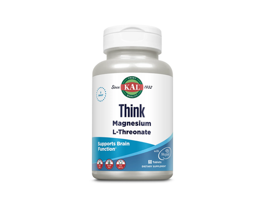 KAL Think Magnesium L-threonate 2000mg, 60 töflur