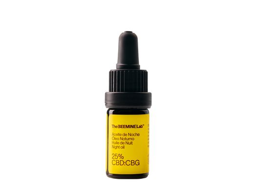 Beemine CBD næturolía 25%, CBD:CBG (5:1) 10 ml.